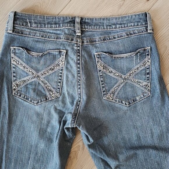 Rock 47 by Wrangler Low Rise Bootcut Jeans Size10 - Picture 14 of 14